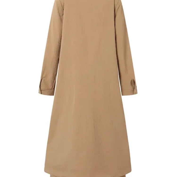 Summer Fashion Plus Size Women's New Matching Collection Elegant Loose Robe Wide Leg Pants Temperament Two Piece Set