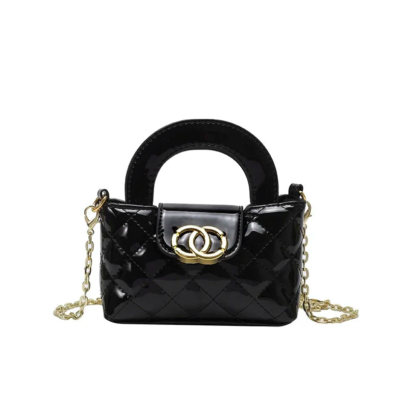 Elegant Women's Leather Shoulder Bag Luxury Designer Tote Crossbody Classic Handbag For Modern Chic Ladies