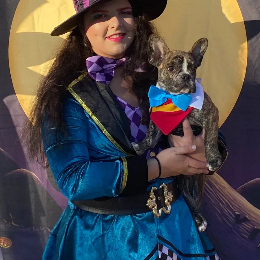 Halloween Alice In Wonderland Clock Mad Hatter Cosplay Costume Sexy Adult Fairy Tale Dress Women Magic Show Tuxedo Fancy Dress