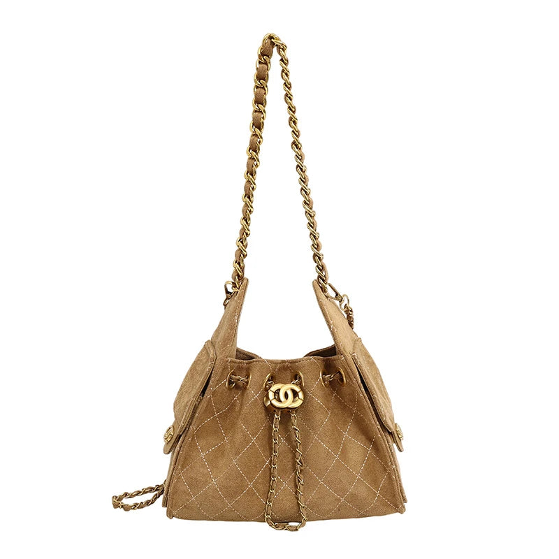 Luxury Brand Women Classic Crossbody Bag Elegant Leather Tote High End Shoulder Bag Vintage Designer