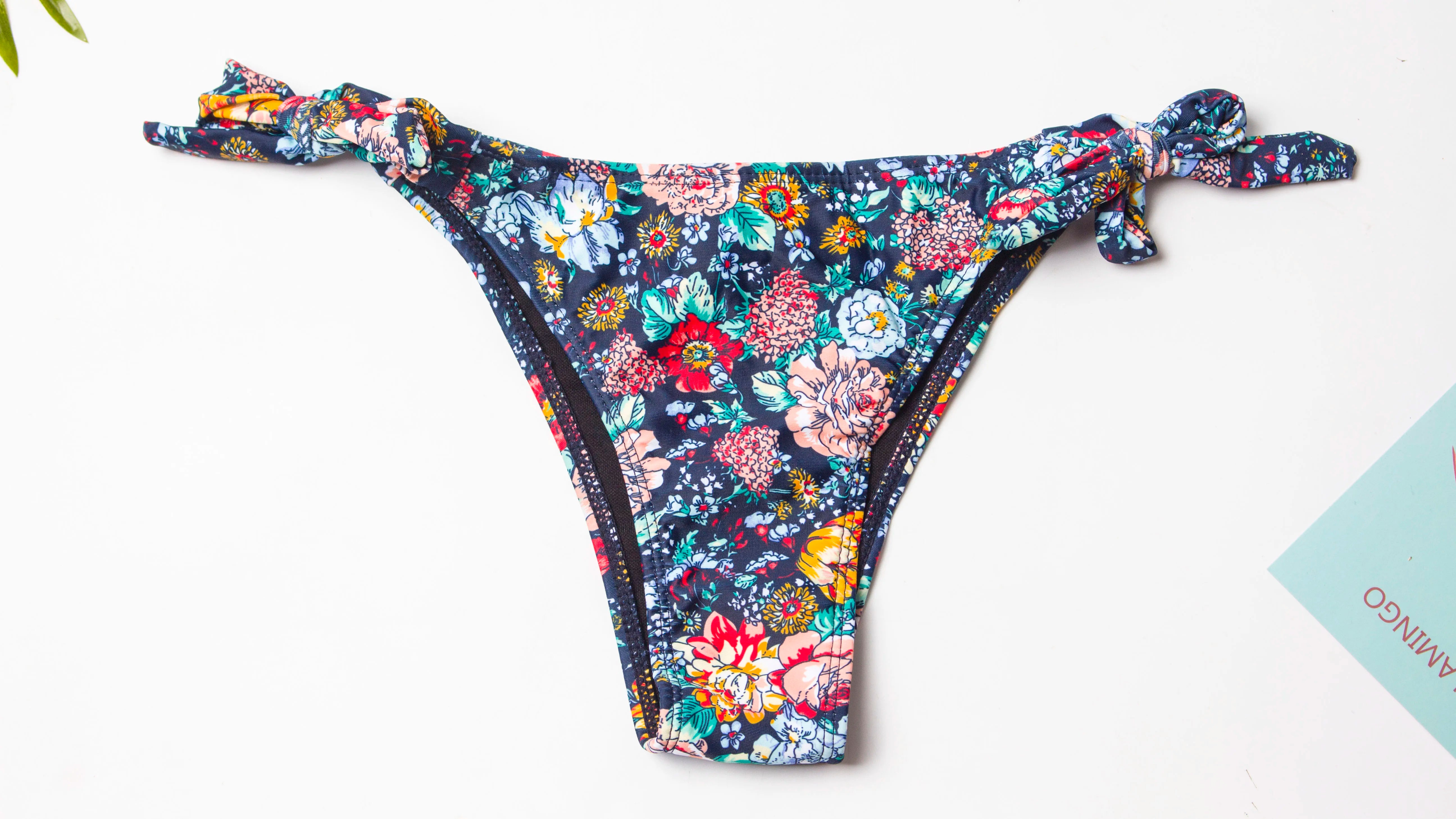 Falbala Print Bikinis Women Mujer Sexy Bandage Biquinis Halter Girls Push Up Swimsuit Swimwear Summer Beach Bathing Suit