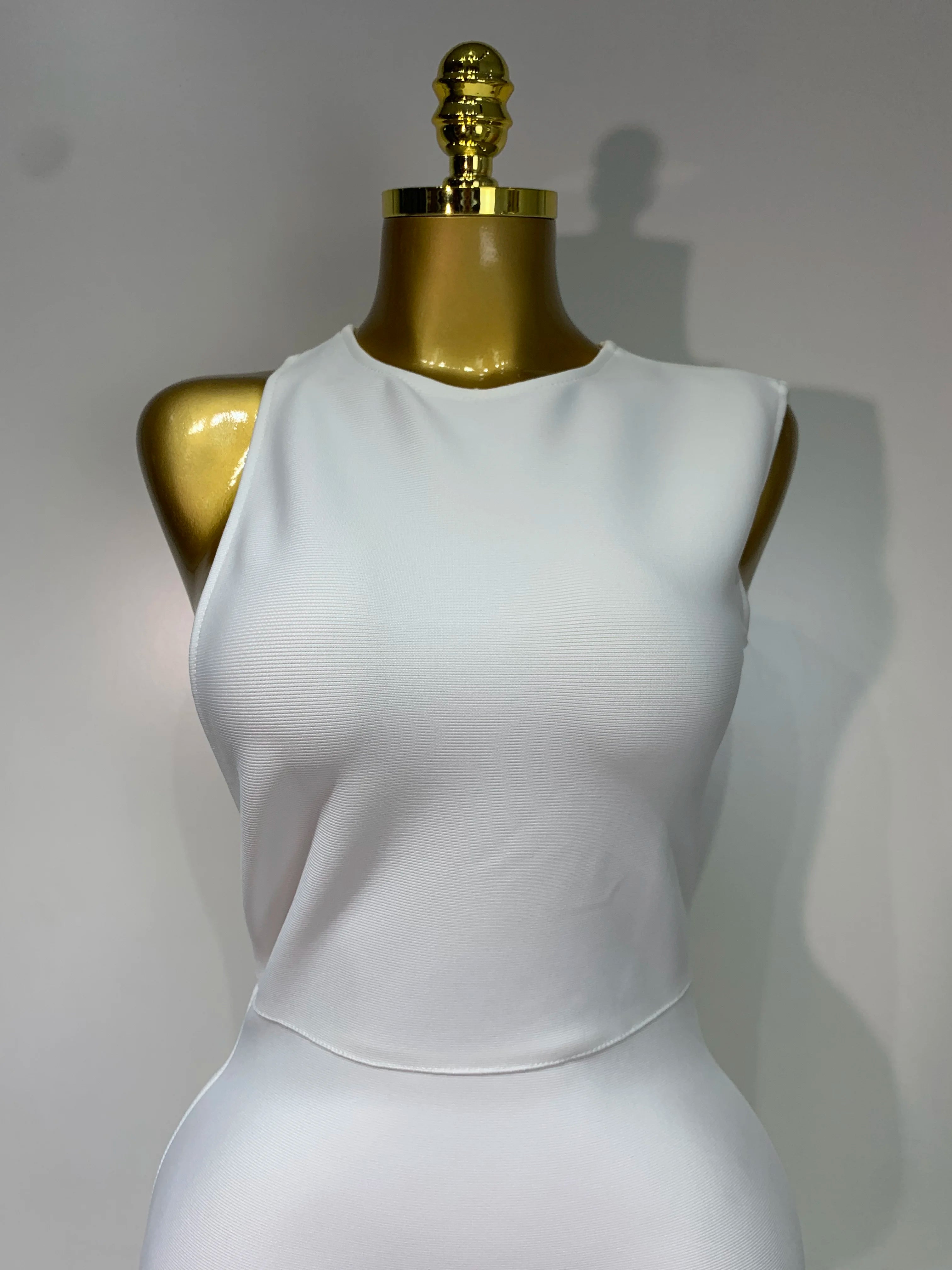 Women Sexy Sleeveless Backless Design Bodycon Bandage Dress 2025 Celebrity Elegant Evening Club Party Luxury Birthday Dresses