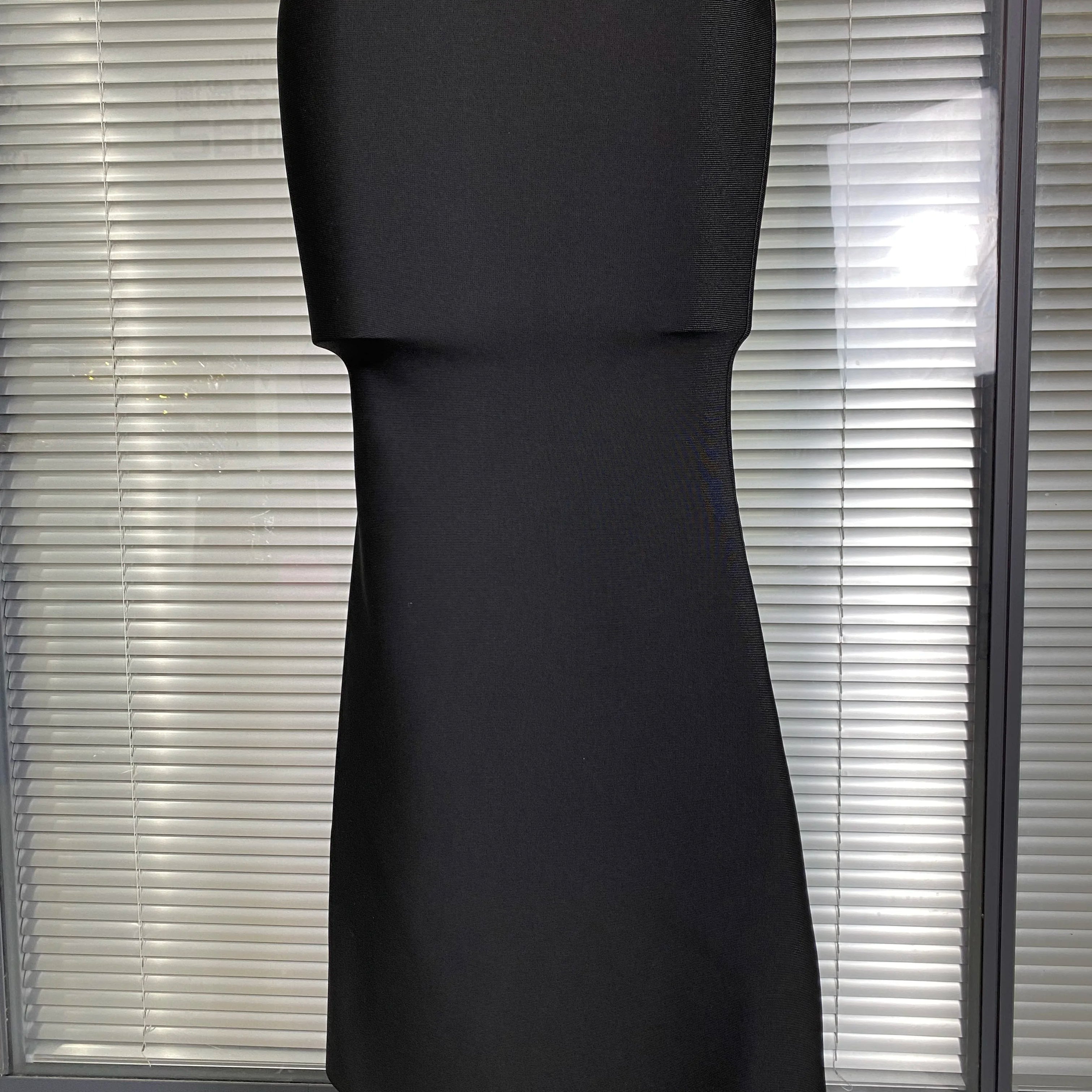 Vestido New INS Sexy Women Black Backless Bandage Dress Celebrity Knitted Bodycon Party Maxi Dress