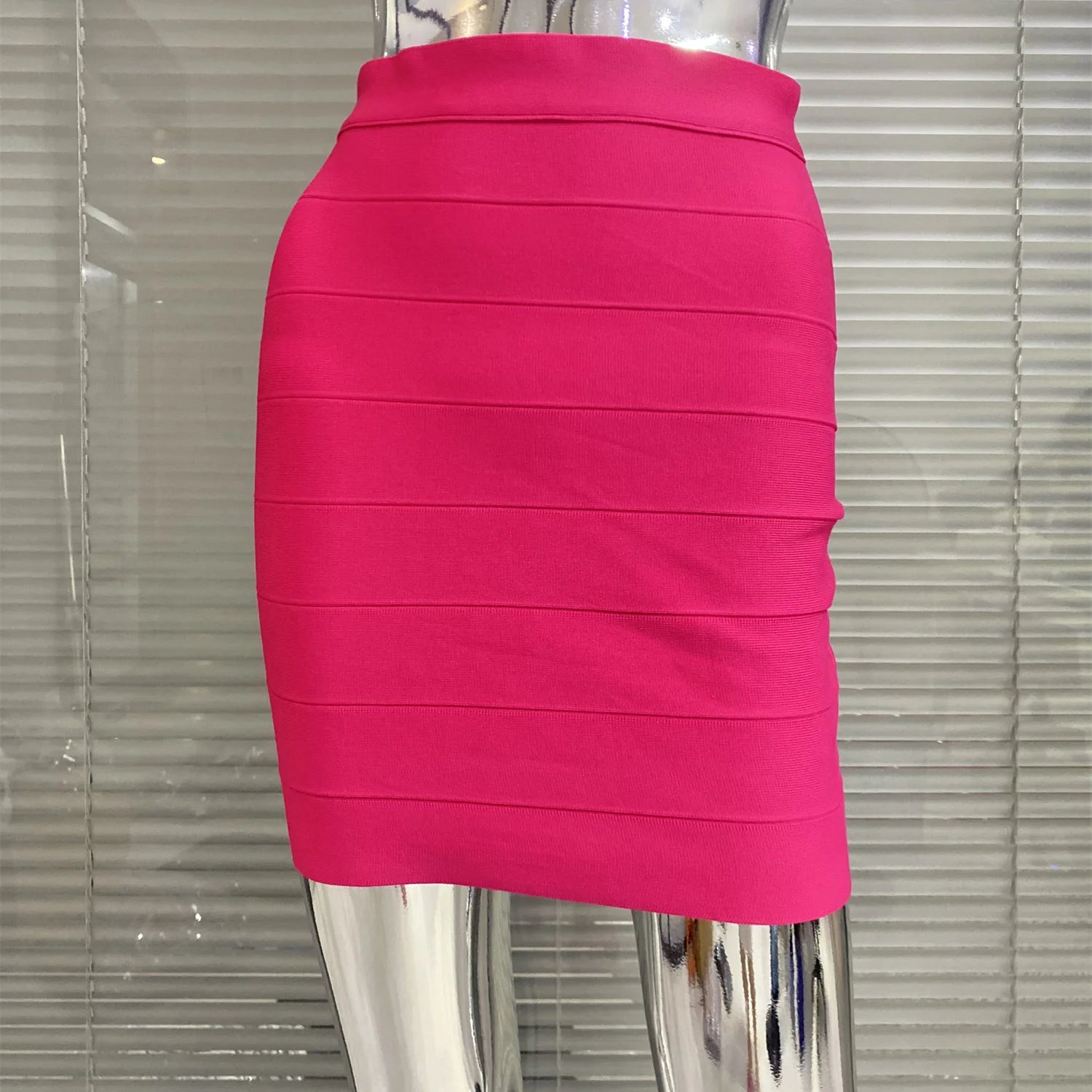 4 Color Women Sexy Bodycon Bandage Mini Skirts Celebrate Nightclub Party Pencil Skirts Wholesale