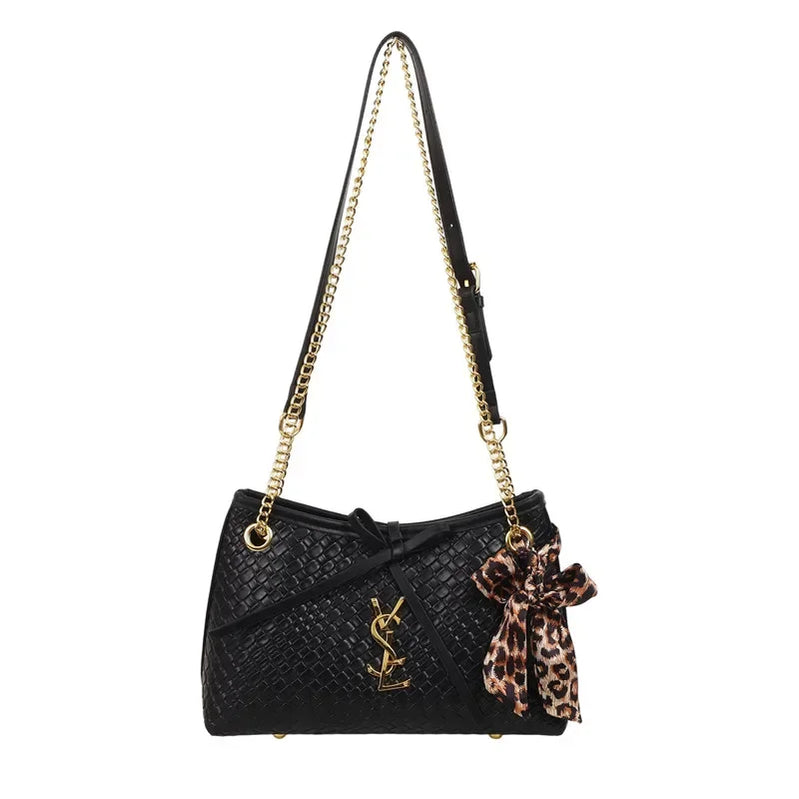 Spacious Tote Bag for Women in Durable Leather, Messenger and Shoulder Style, Elegant Design, Luxury Brand Collection