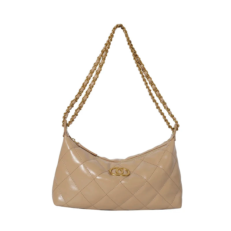 Luxury Leather Shoulder Bag For Women Elegant Classic Design By Famous Designer Popular Choice Spacious And Stylish