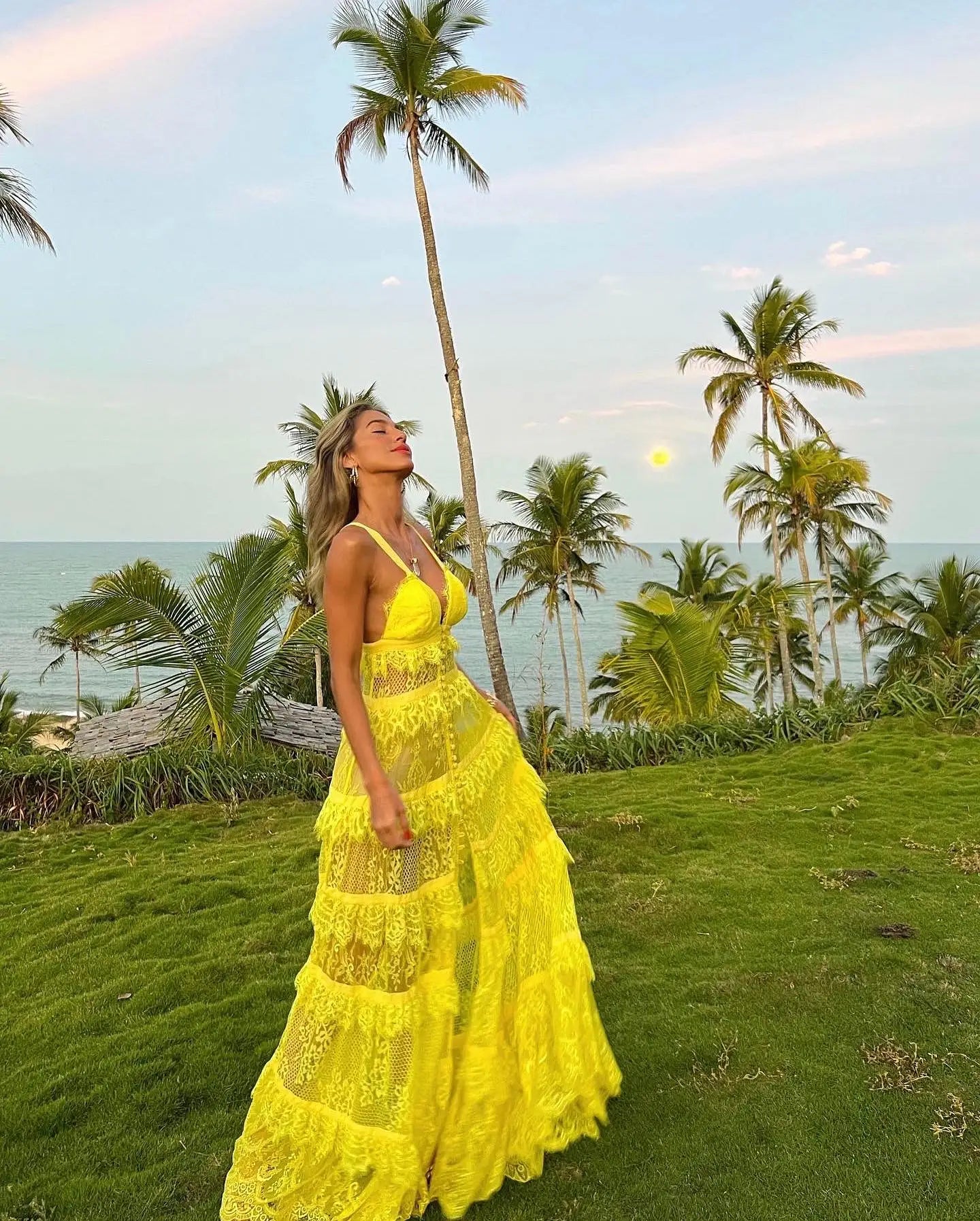 Summer New In Women Dresses Sexy Party Club Evening Dress Fashion Robes Multy-Layer Ruffle Female Chic Gown Women Clothing