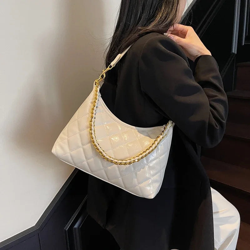 Stylish Minimalist Crossbody Bag - Designer Leather Tote With Vintage Parisian Flair And Elegant Large Capacity Feature