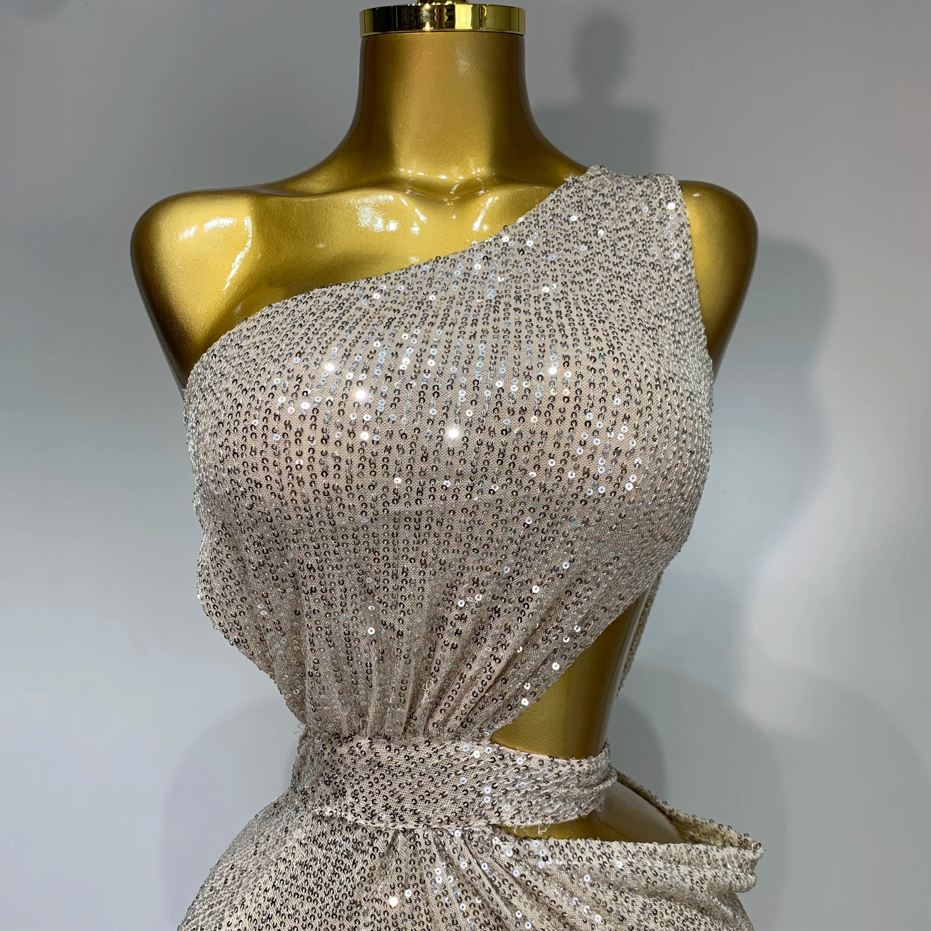 Women Sexy One Shoulder Long Dress High Street Designer Elegant Split Elegant Evening Party Luxury Birthday Dress Vestido