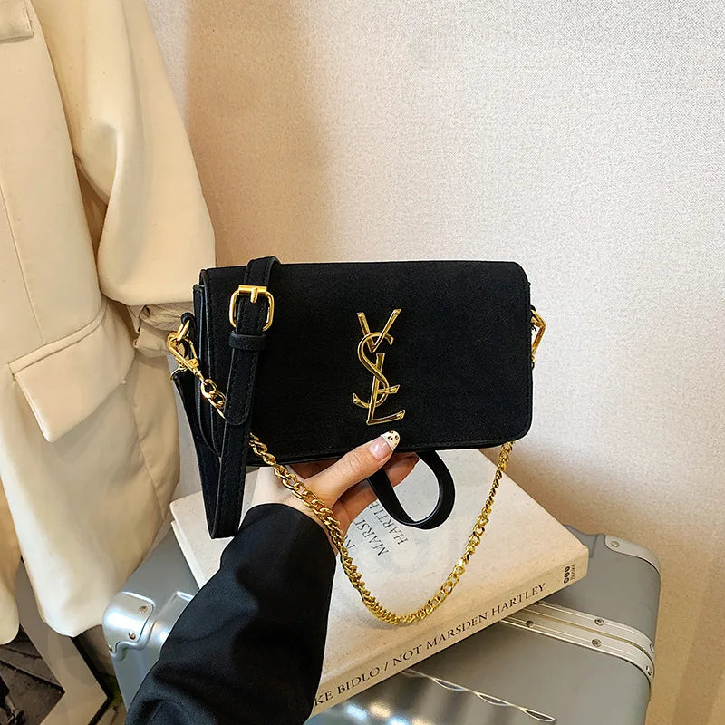 Must-Have Fall Winter Square Bag, Premium Underarm Purse for Women, Chic Shoulder & Crossbody Bag, Elegant Small Handbag