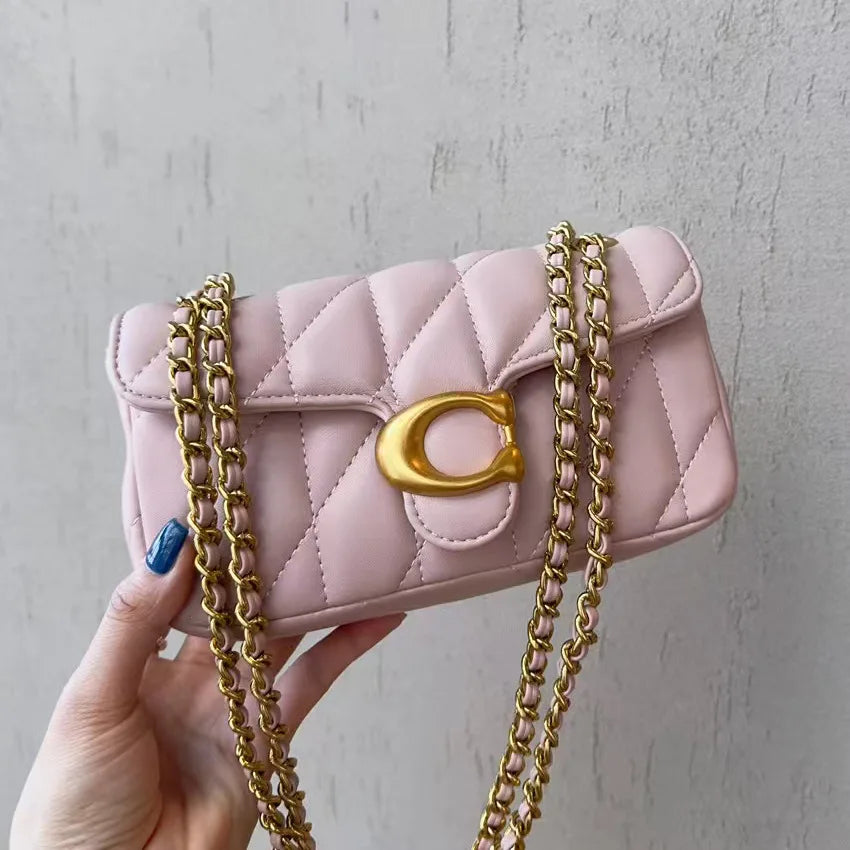 Chain Strap Dionysus Bag for Women Quilted Pattern Vintage Square Shoulder Crossbody Bag Elegant Evening Party Purse