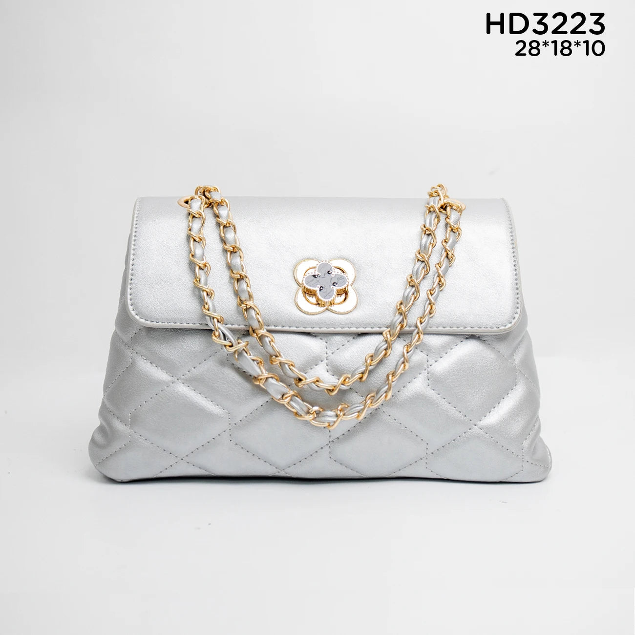 Fashion mini purse and Tote Leather women's One shoulder Clutch chain women's purse 4 15X22X8CM