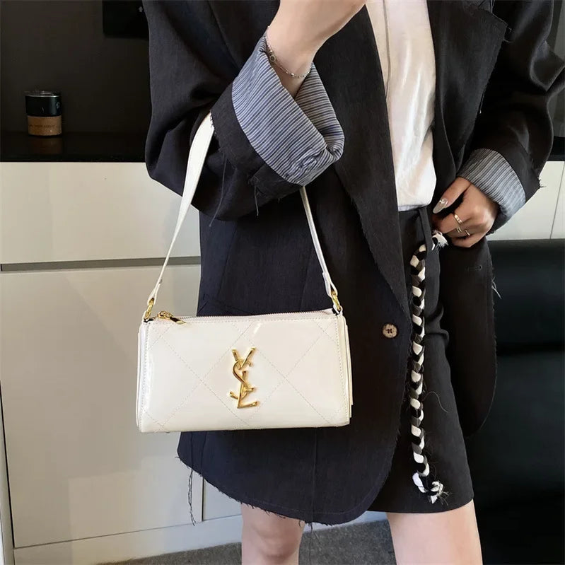 Luxury Brand New Women's Bag - Premium Niche Stylish, Exquisite Chain Mini Square, Versatile Shoulder Bag