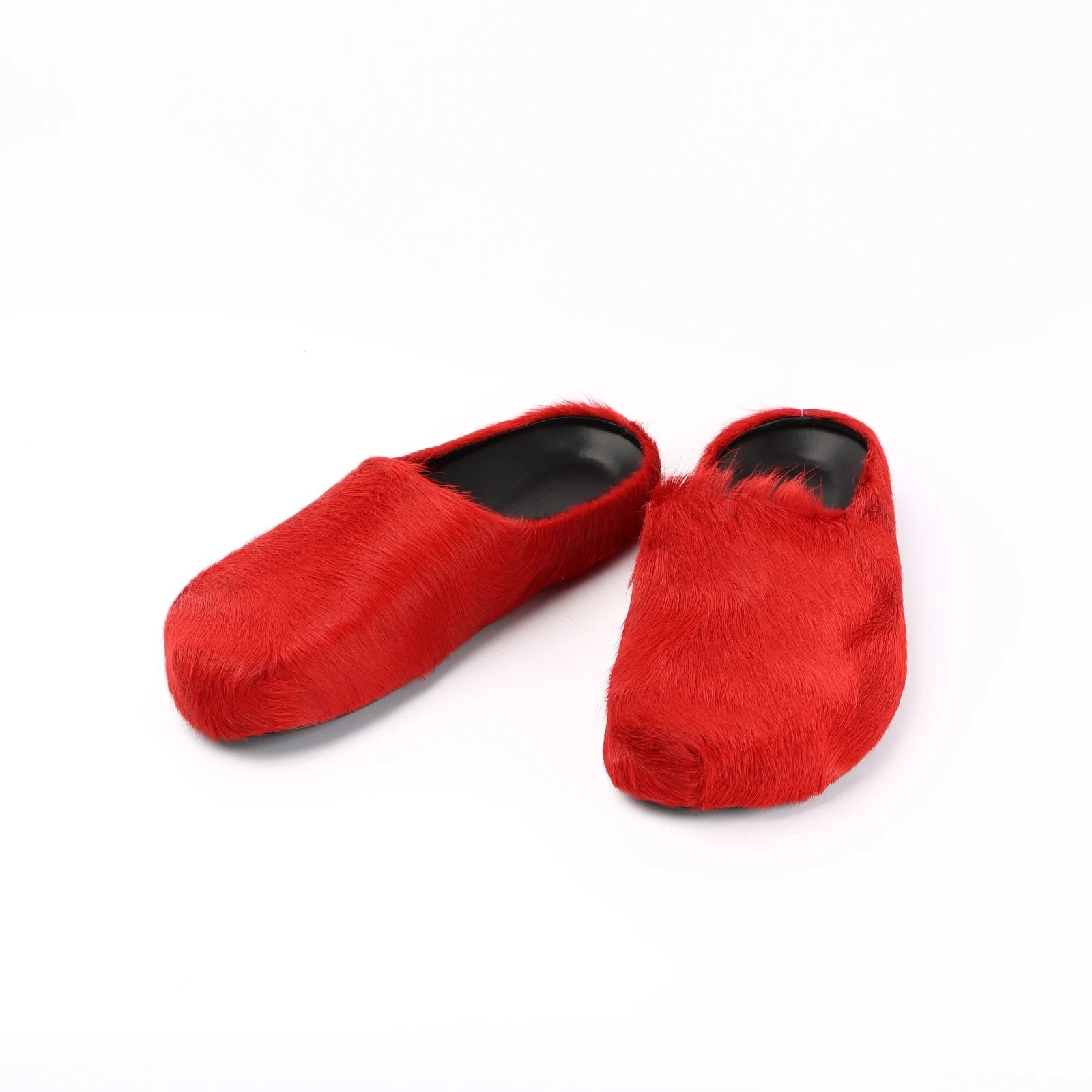 Designer Brand Handmade Rhinestone Flat Sandals Black Slippers Casual Vacation Loafers Shoes Women's Wedding Dress Shoes red