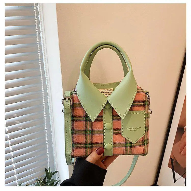 Women's Bag Clothes Style Shoulder Handbag Women Fashion Cute Crossbody Bag green