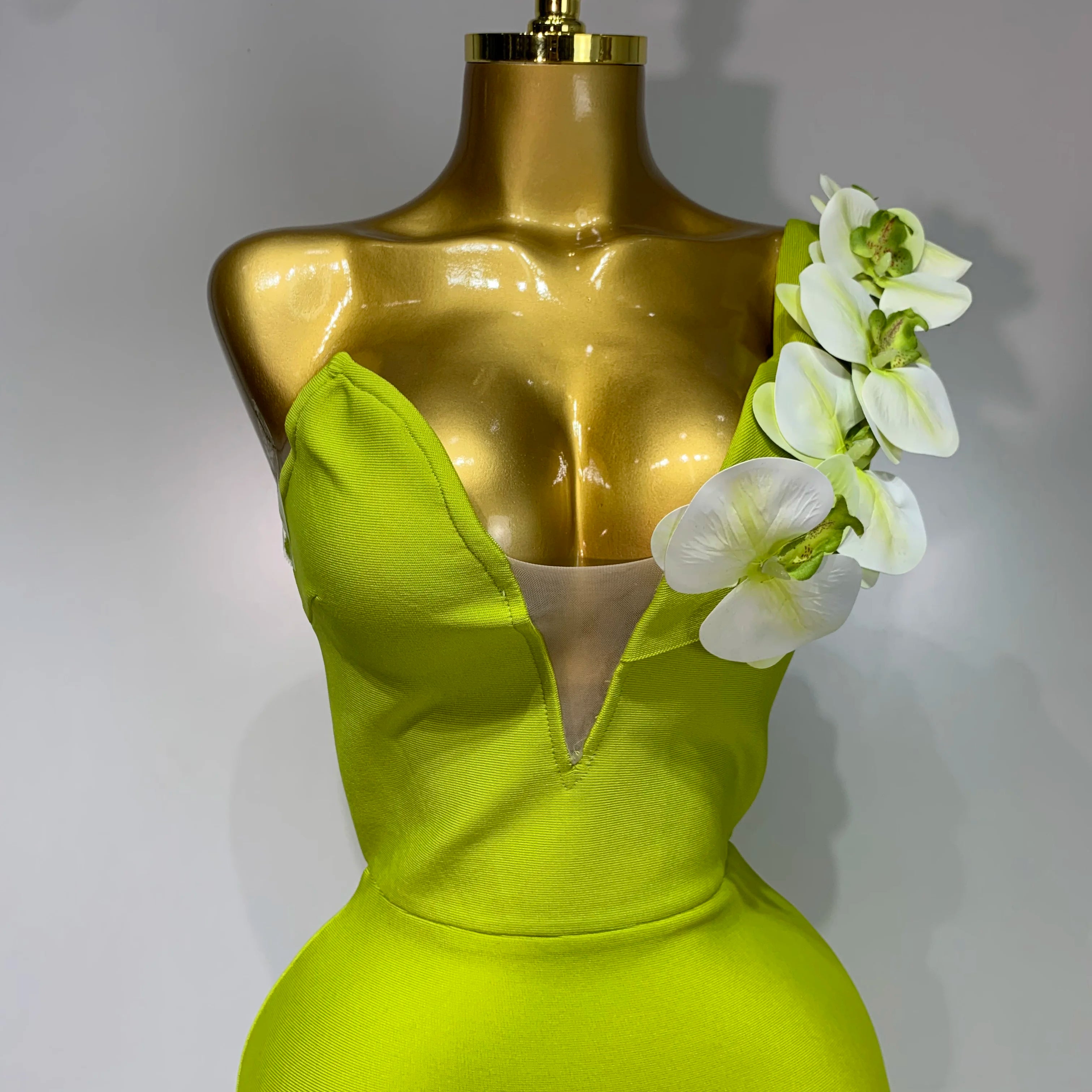 Women Designer Bodycon Bandage Luxury Birthday Party Dress Elegant V Neck Appliques Maxi Long Celebrity Evening Prom Gowns