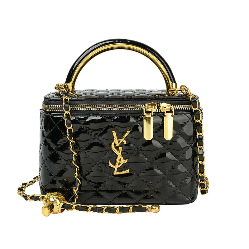 Elegant Women's Leather Fashion Shoulder Bag Luxury Classic Designer Crossbody Tote Handbag For Modern Daily Use