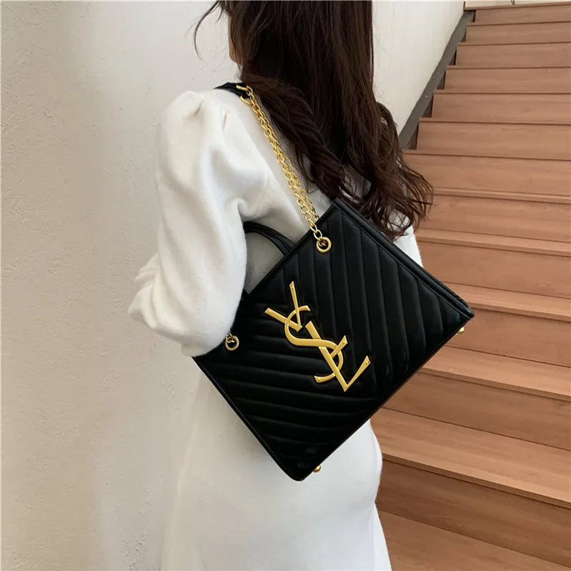 Luxury Brand Women's Handbag, Designer Leather Shoulder Bag For Elegant Ladies, Crossbody Bag Practical Choice