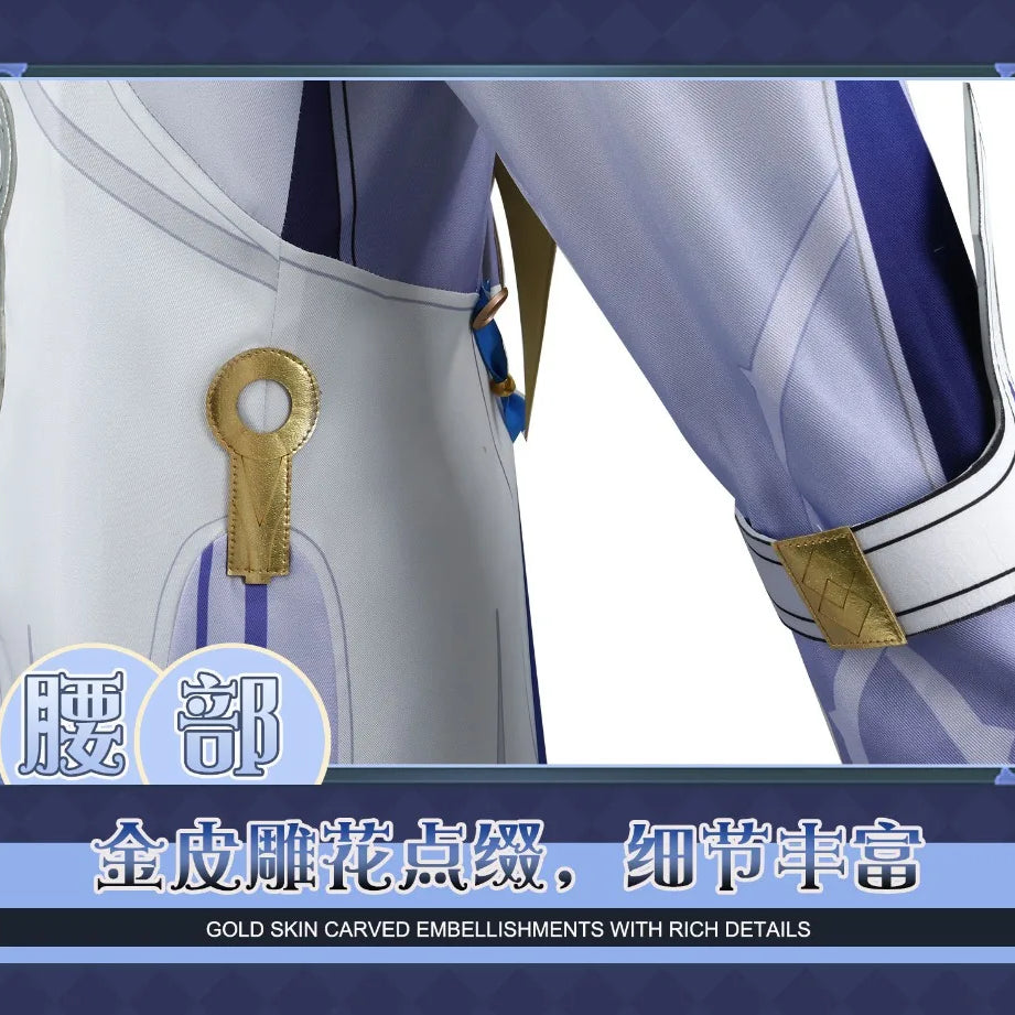 Honkai Star Rail Cosplay Sunday Costume Impact 3 Carnival Uniform Wig Headwear Anime Halloween Costumes for Women Men Hot Sale