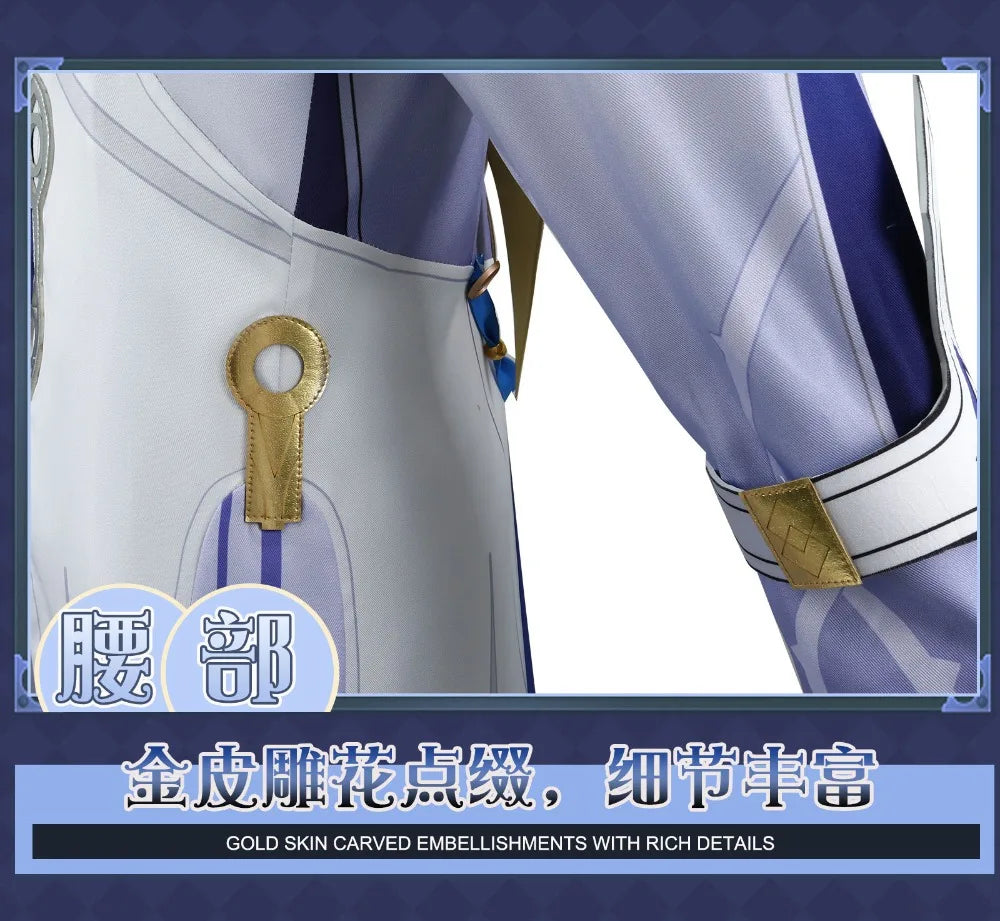 Honkai Star Rail Cosplay Sunday Costume Impact 3 Carnival Uniform Wig Headwear Anime Halloween Costumes for Women Men Hot Sale