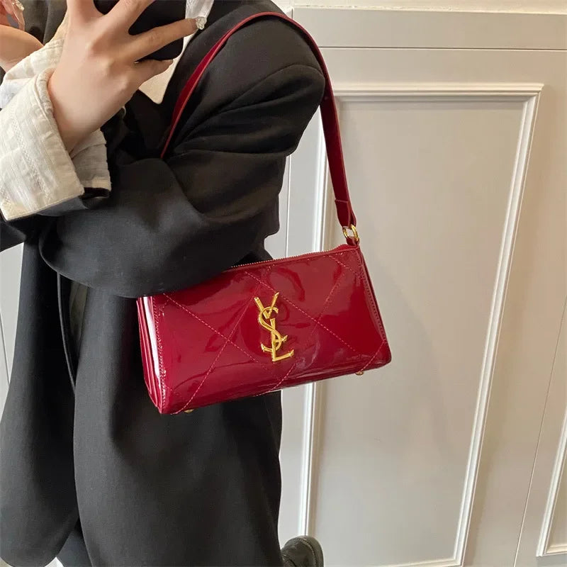 Luxury Brand New Women's Bag - Premium Niche Stylish, Exquisite Chain Mini Square, Versatile Shoulder Bag