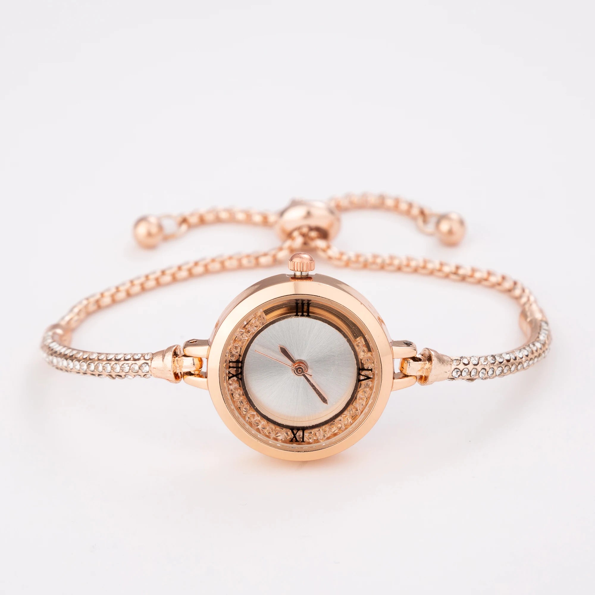 Women Steel Bracelet Watch Quartz Luxury Fashion Small Dial Watches Popular Wristwatch Female Elegant shown in figure 4