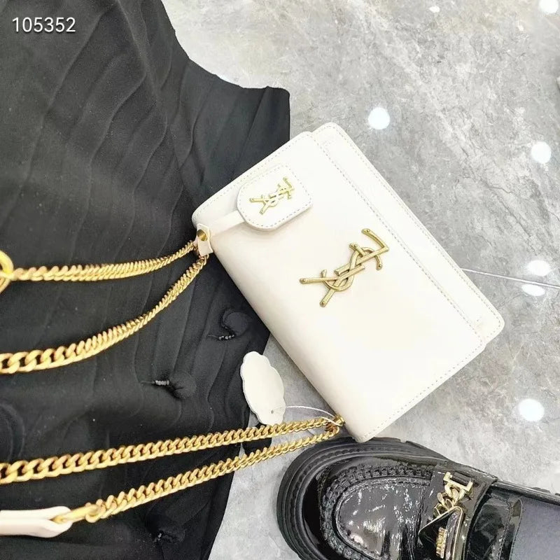 2025 new women's shoulder messenger bag fashion chain bag versatile
