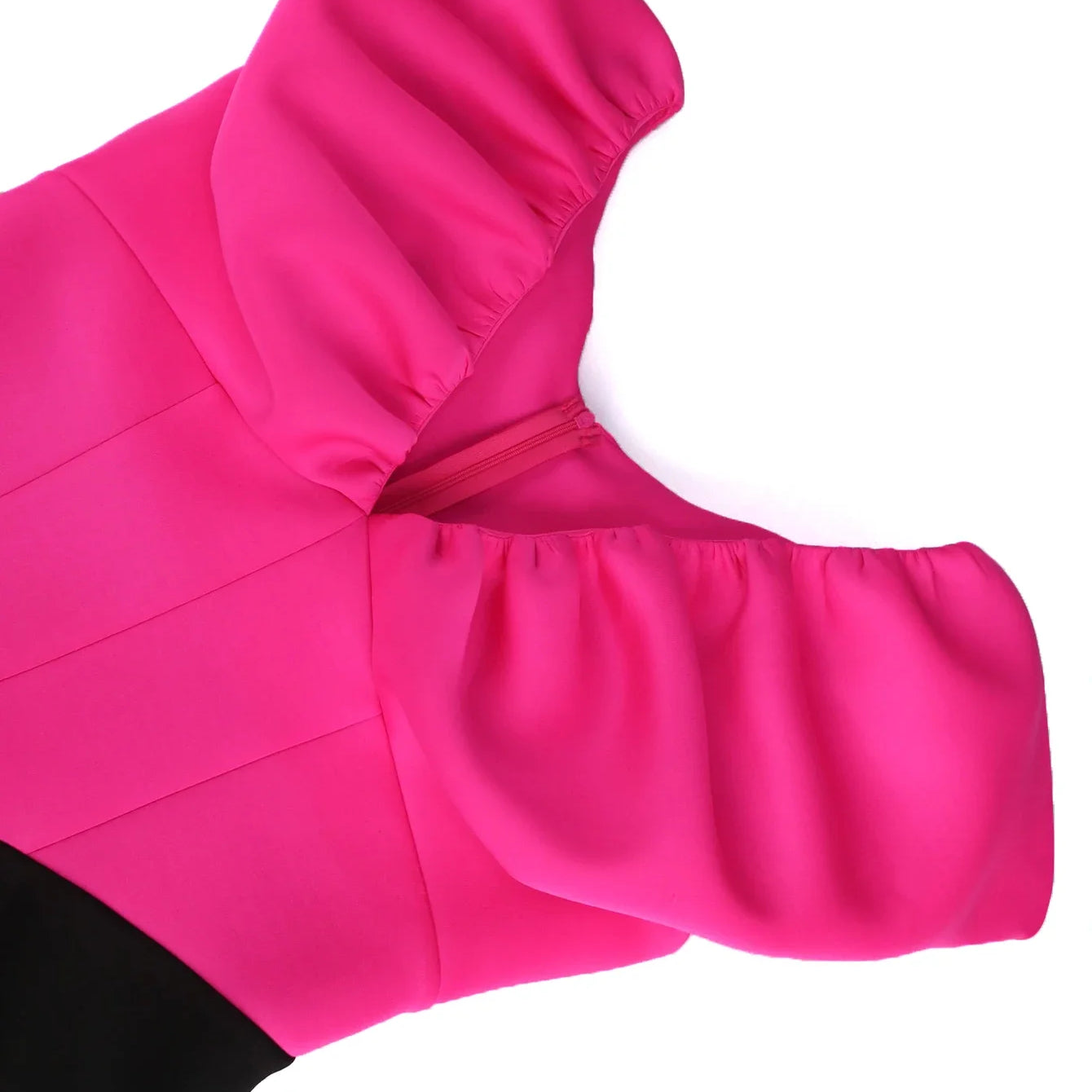 Deep V Neck Party Dress Rose Black Patchwork Sleeveless High Waist Evening Party Large Size Midi Pencil Gowns Outfits for Ladies