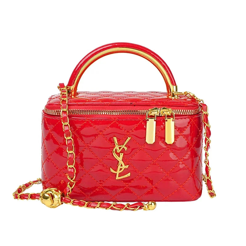 Elegant Women's Leather Fashion Shoulder Bag Luxury Classic Designer Crossbody Tote Handbag For Modern Daily Use