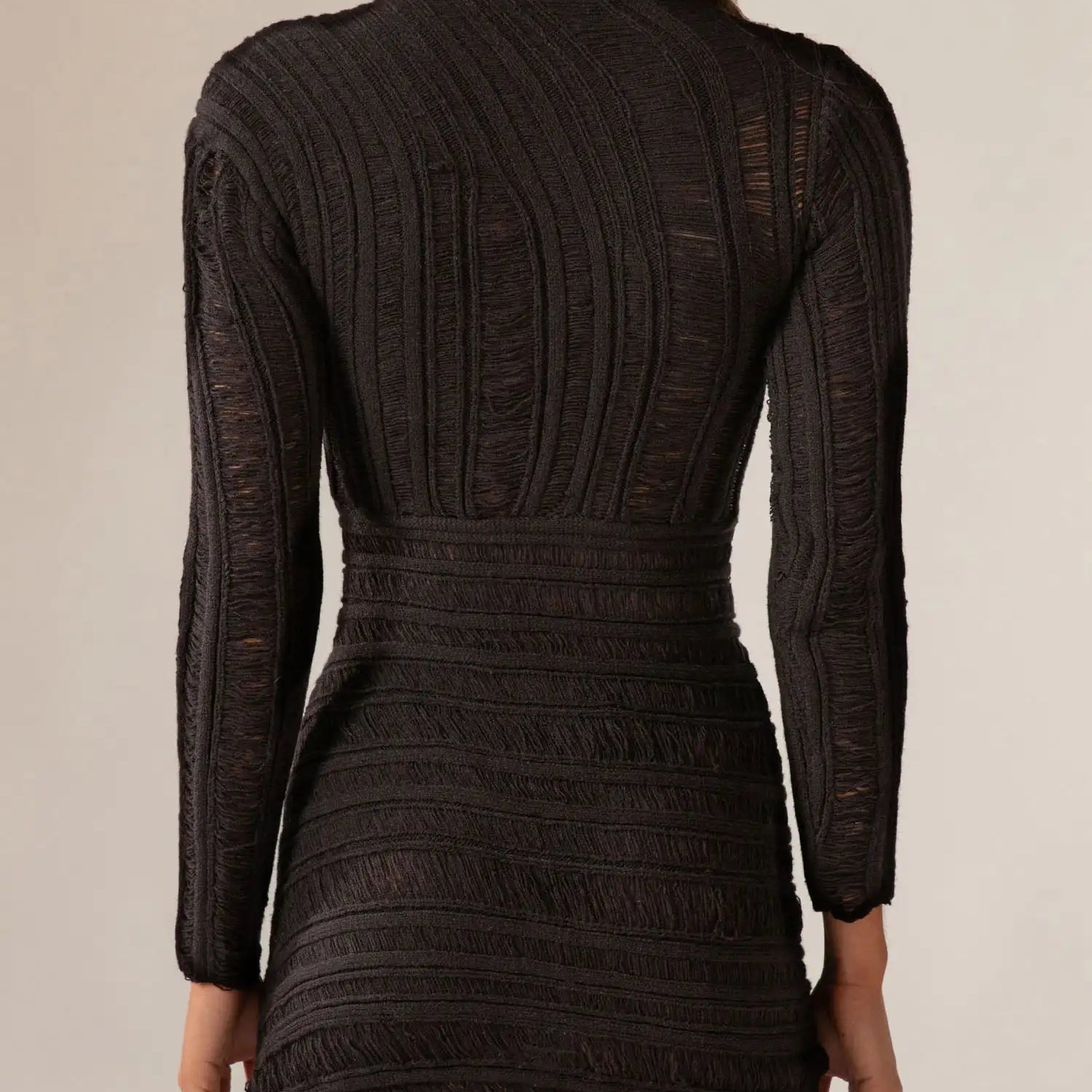 New Female Short Dress Patchwork Round Neck Long Sleeve Close-Fitting Fashion Summer Outfit White Sexy Streetwear Hot Sale S-XL