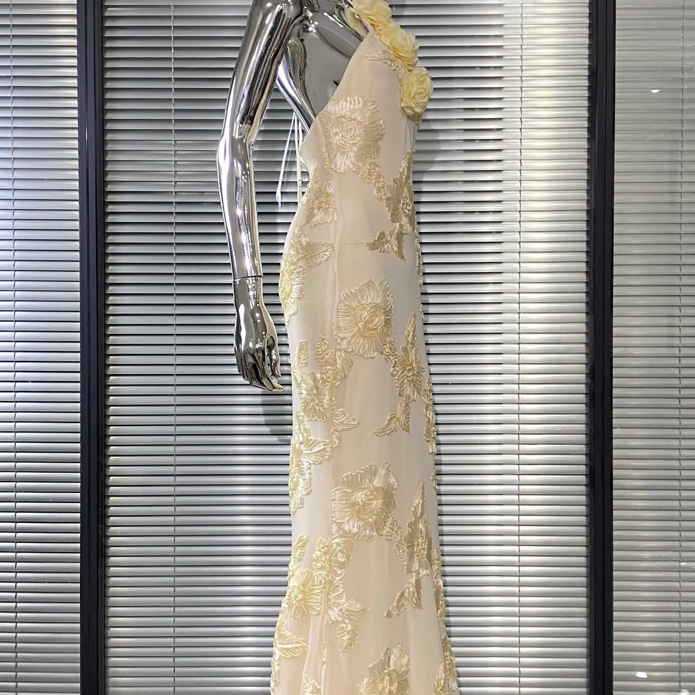 High Quality Women Sexy Halter Backless Bodycon Long Dress Florals Fashion Celebrate Birthday Party Evening Dress Outfit