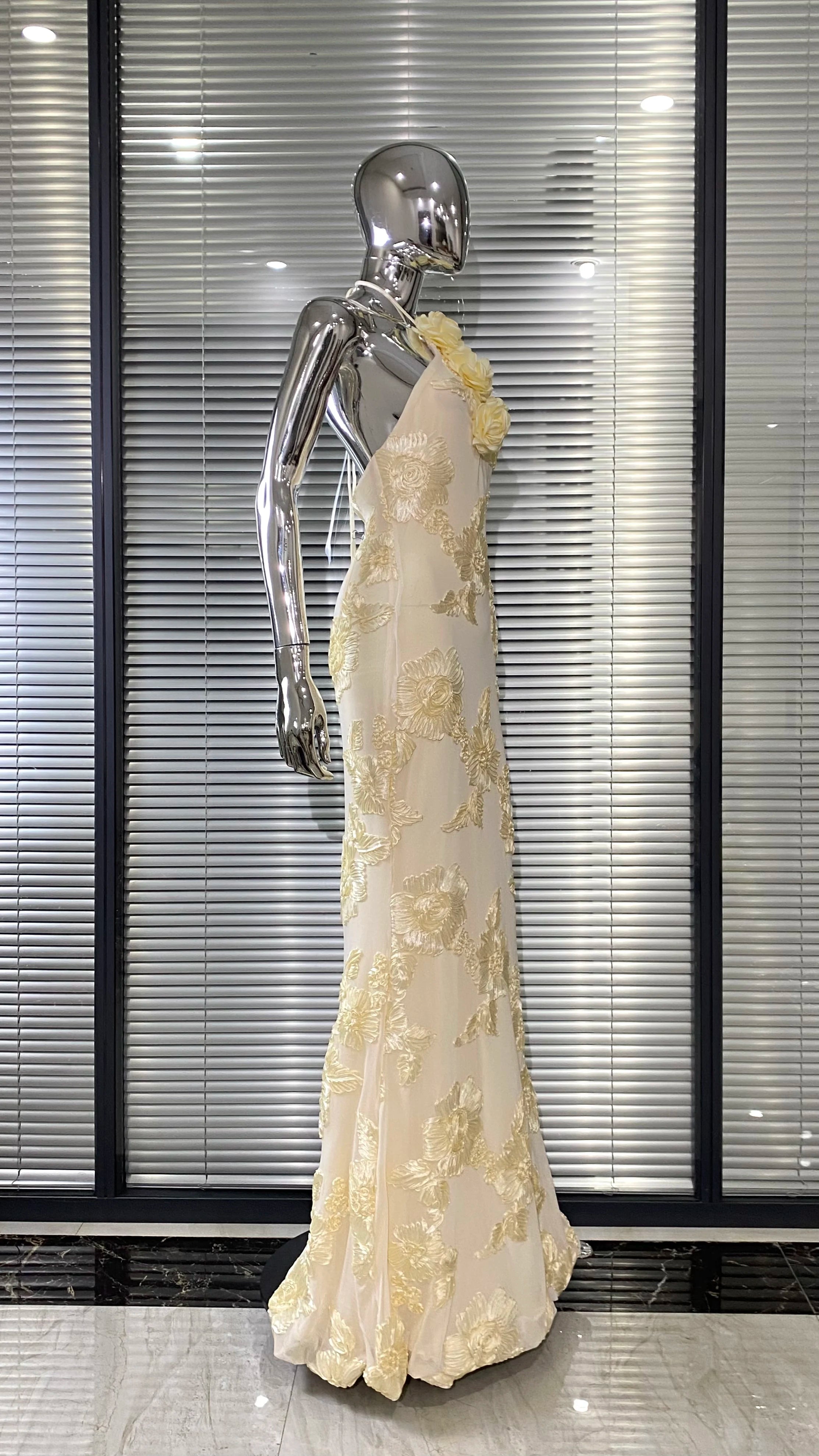 High Quality Women Sexy Halter Backless Bodycon Long Dress Florals Fashion Celebrate Birthday Party Evening Dress Outfit