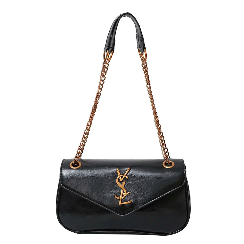 Elegant Classic Women's Tote Bag Leather Crossbody Shoulder Messenger Handbag For Ladies By Famous Luxury Brand