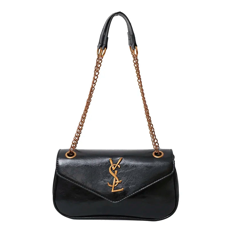 Elegant Classic Women's Tote Bag Leather Crossbody Shoulder Messenger Handbag For Ladies By Famous Luxury Brand