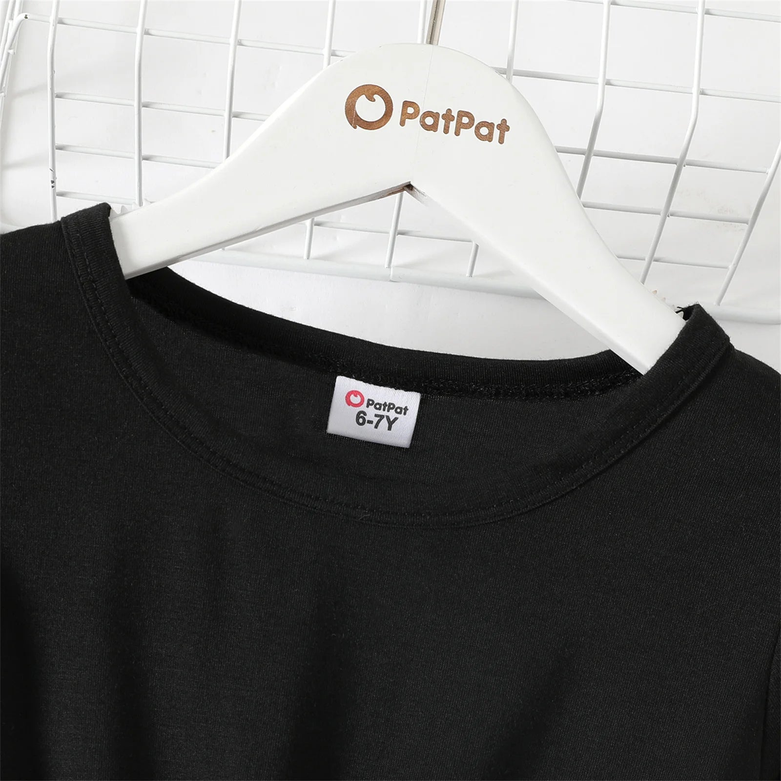 Kid Girl Dresses Floral Embroidered Belted Mesh Splice Long-sleeve Dress Kids Clothes