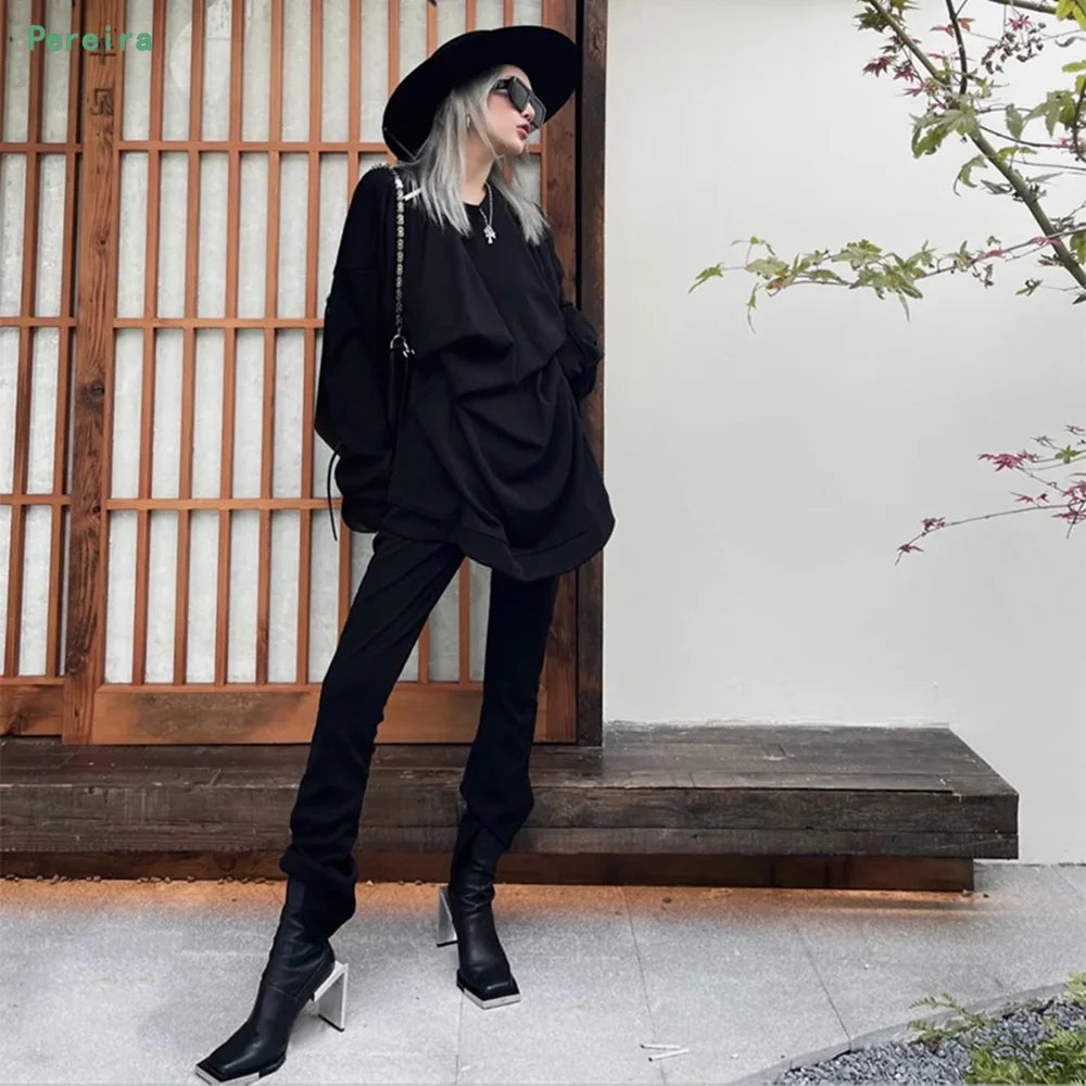 Black Zipper Ankle Boots Square Toe Botas Solid Square Toe Chunky Heel Shoes Matte Leather 2025 Fashion Catwalk Party Zapatos