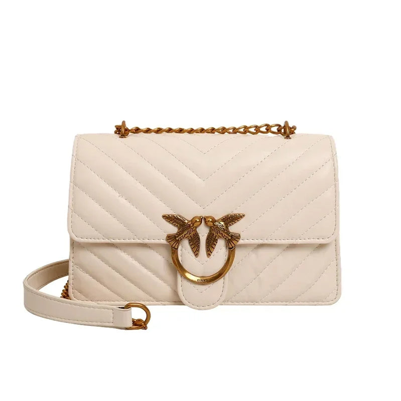 Stylish Ladies Crossbody Bag With Shoulder Strap Premium Leather Design Popular Classic Luxury Brand Item