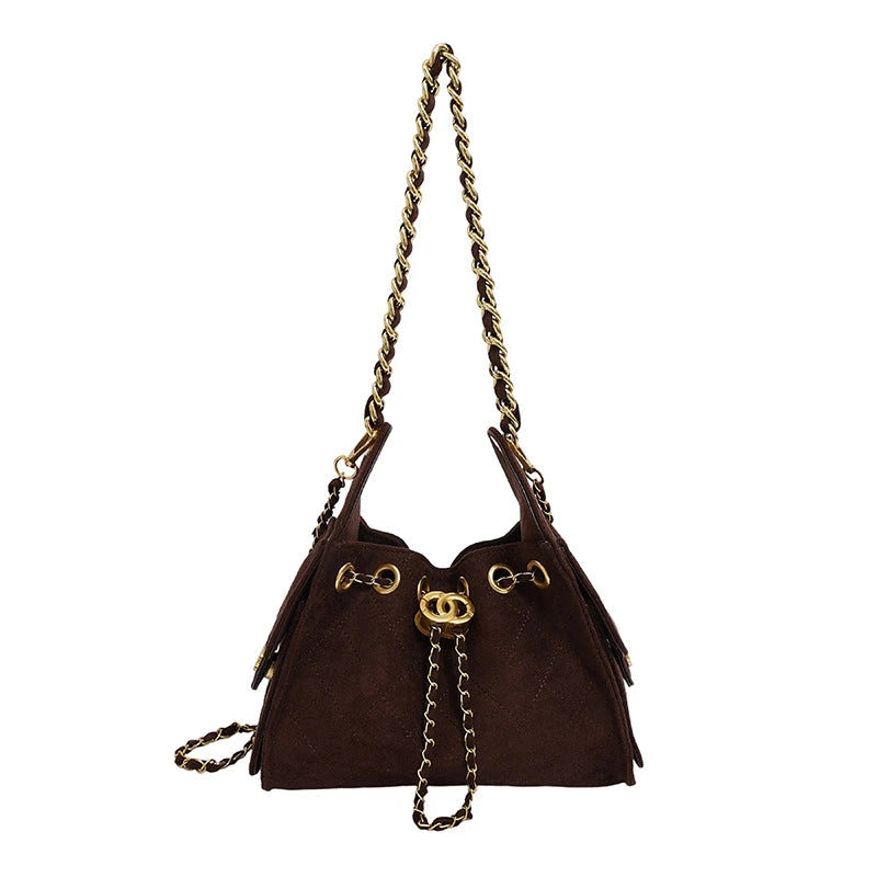 Luxury Brand Women Classic Crossbody Bag Elegant Leather Tote High End Shoulder Bag Vintage Designer