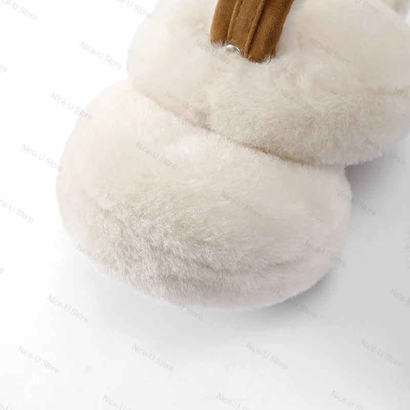 Plush Ear Muffs Warmer Foldable Ear Cover for Women Men Winter Warm Earflaps Outdoor Cold Protection Ear-Muffs Ear Cover Fashion