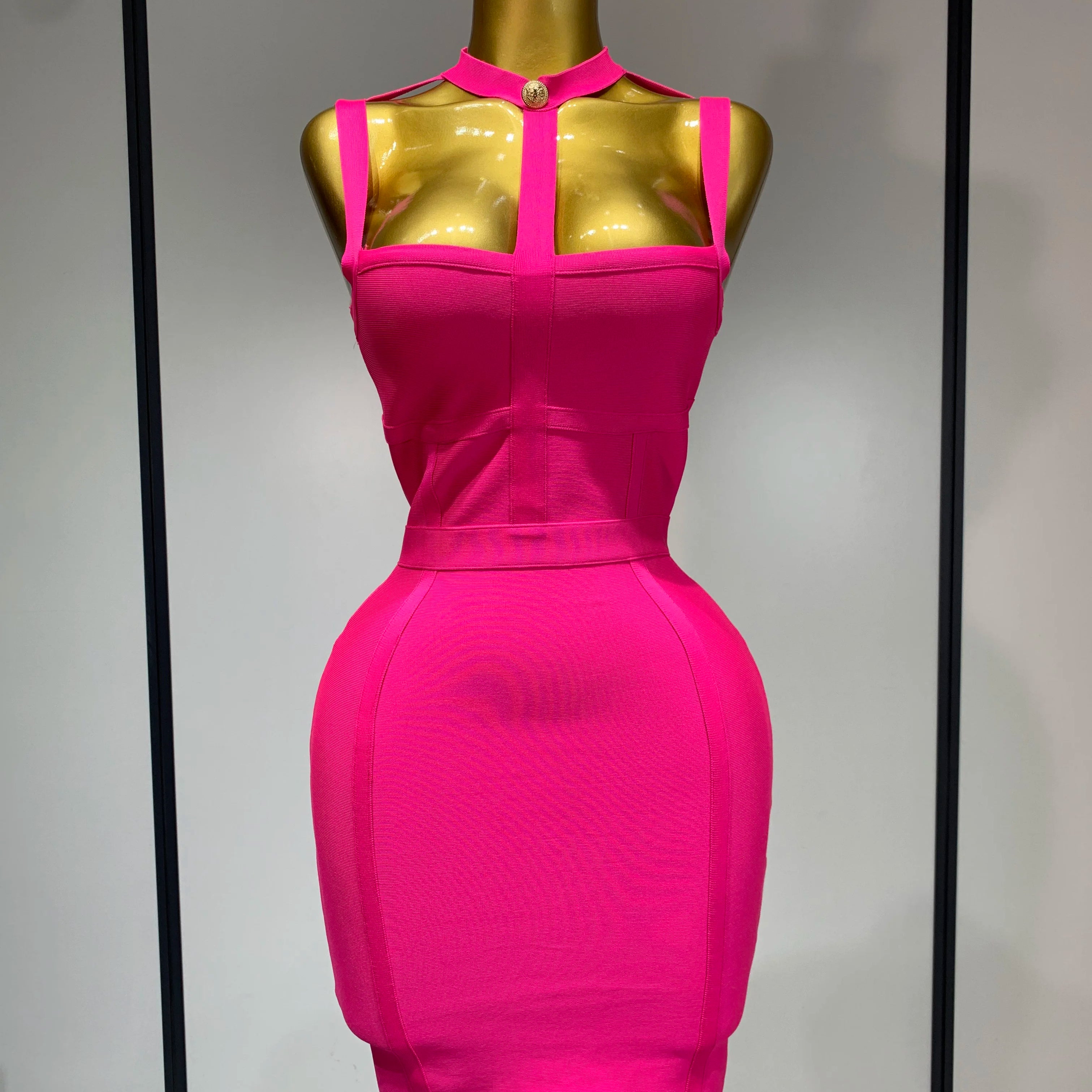Sexy Mini Bodycon Club Party Dress Women Spaghetti Strap Bandage Dresses Short Slim Elegant Evening Party Birthday Dresses