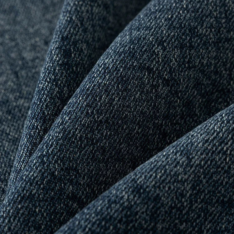 Retro High Waist Straight Jeans for Women Casual Style Wide-leg Pants Winter Floor Mopping Jeans for Female