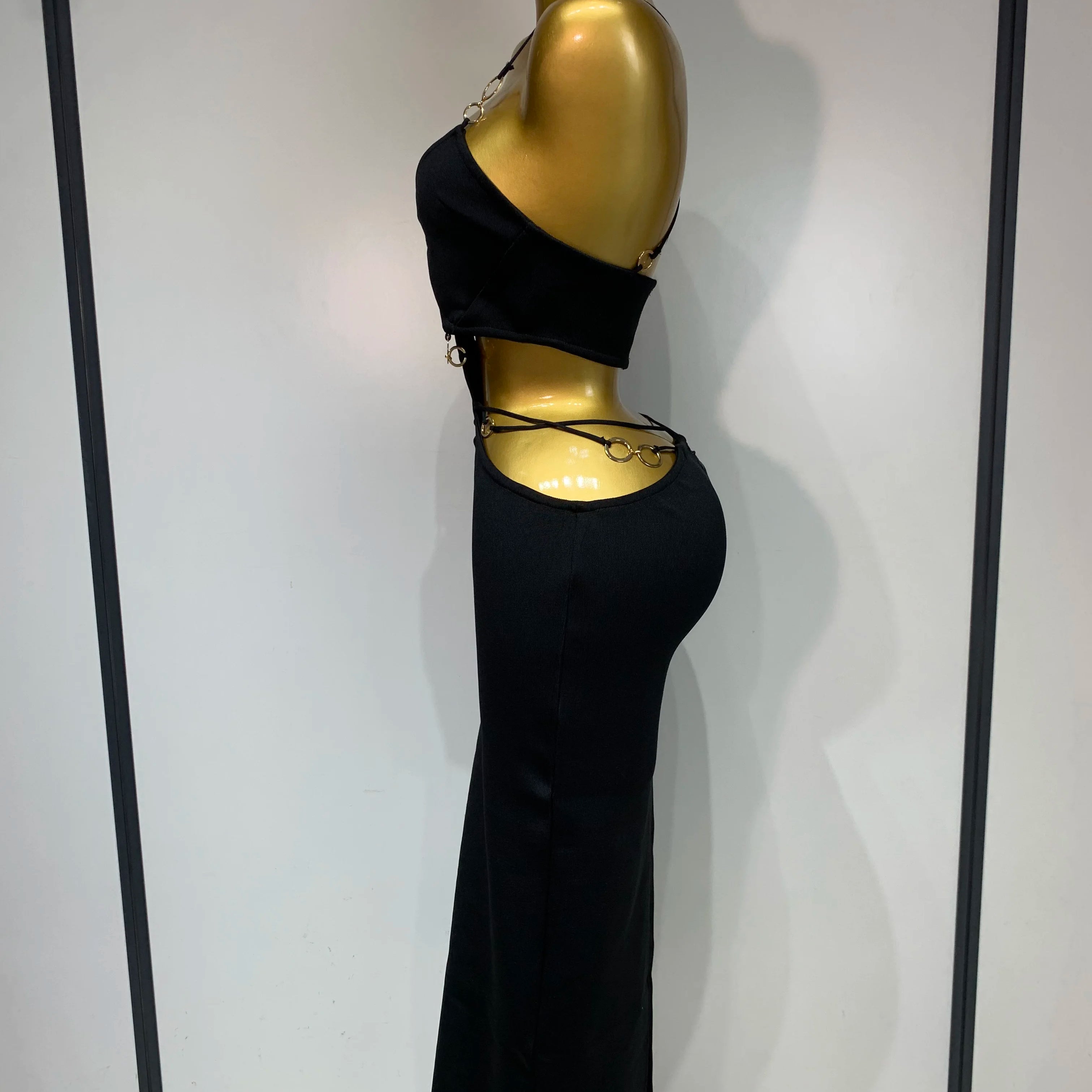 Women Sleeveless Sexy Spaghetti Strap Hollow Out Bodycon Long Bandage Dress 2025 Celebate Elegant Luxury Birthday Club Dresses