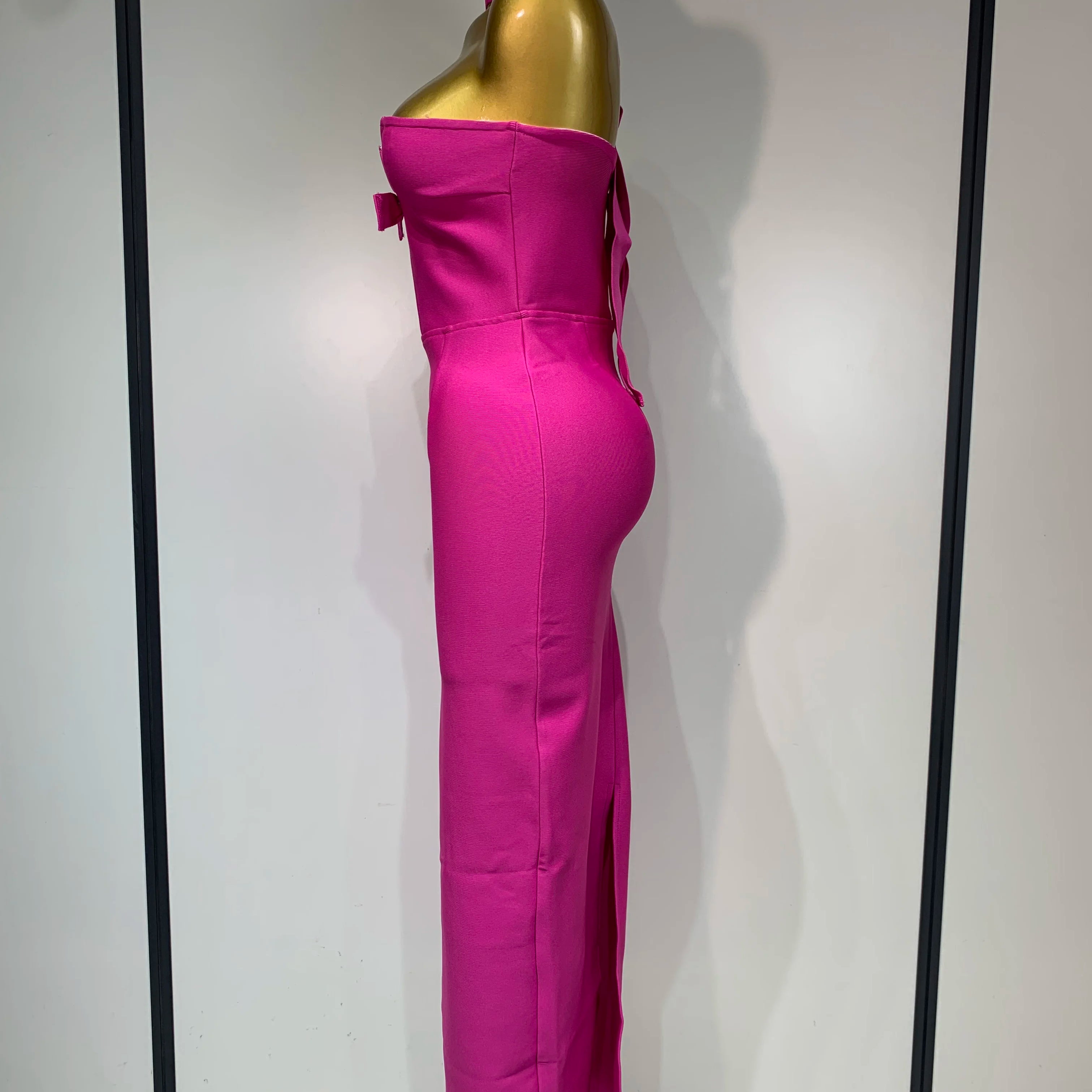 Women Sexy Bodycon Dress Fashion Elegant Strapless Sleeveless Bow Slim Dress Casual Streetwear Club Birthday Party Dresses