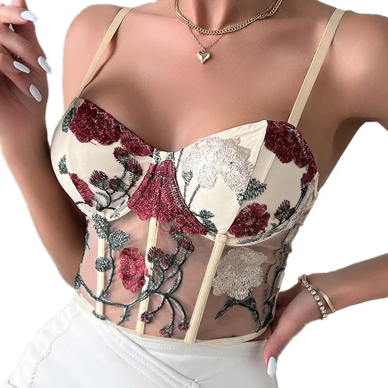 Sexy Shirt Women Clothing Corset Camis Blusas Shaper Harajuku Hot Tee Woman Tank Top Club Ropa Mujer Summer Ladies Crop Top