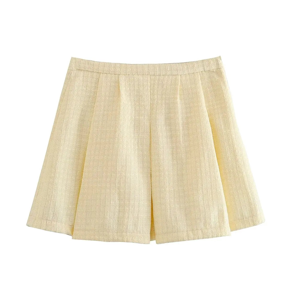 TRAF WOMEN Short skirts two color texture busts summer exclusive women students High Street life beautiful Short skirt 1