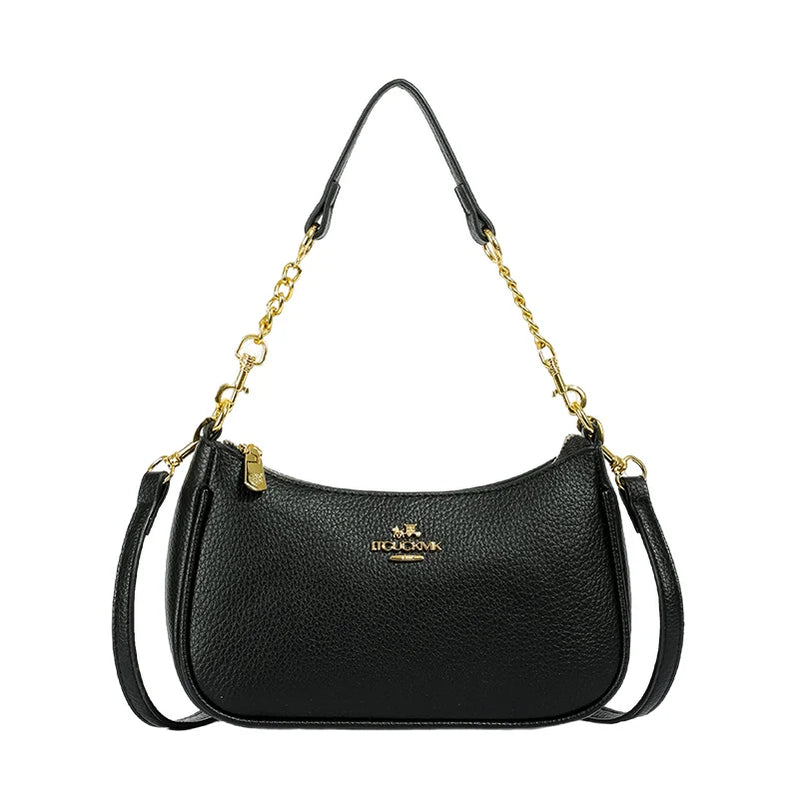 Premium Leather Handbag Tote For Ladies, Shoulder Strap Included Messenger Style Luxury Classic Elegant