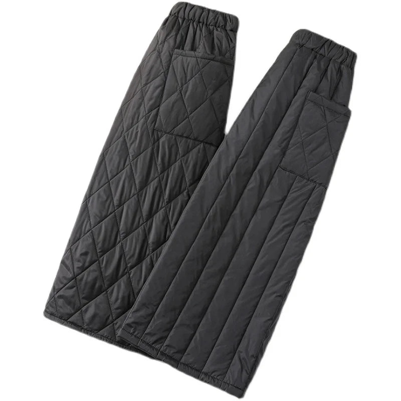 Women'S Skirts Fashion Winter High Waist Skirt New Windproof And Warm Zipper Down Cotton Skirt Large Size Black Skirt