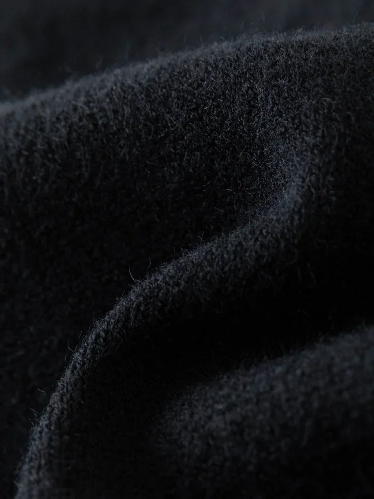 Women Sweet V-Neck Lace-up Red Sweaters Winter Gentle Female Sweater Jacket Temperament Knitted Black Cardigans