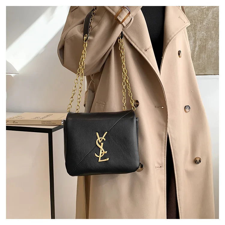 Trendy Mini Bag 2025 New Chic Shoulder Purse for Women, Fashionable Small Crossbody Bag with Chain Strap