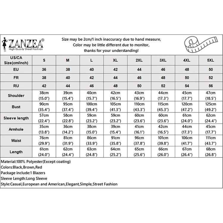 Solid Work Outerwear Women PU Leather Jacket Autumn Buttons Thin Blazer Vintage Long Sleeve Casual Lapel Collar Coat